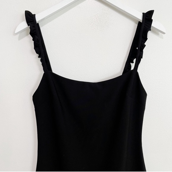 Likely Black Carmen Ruffle Flounce Sheath Dress (Size 6) - Picture 5 of 6